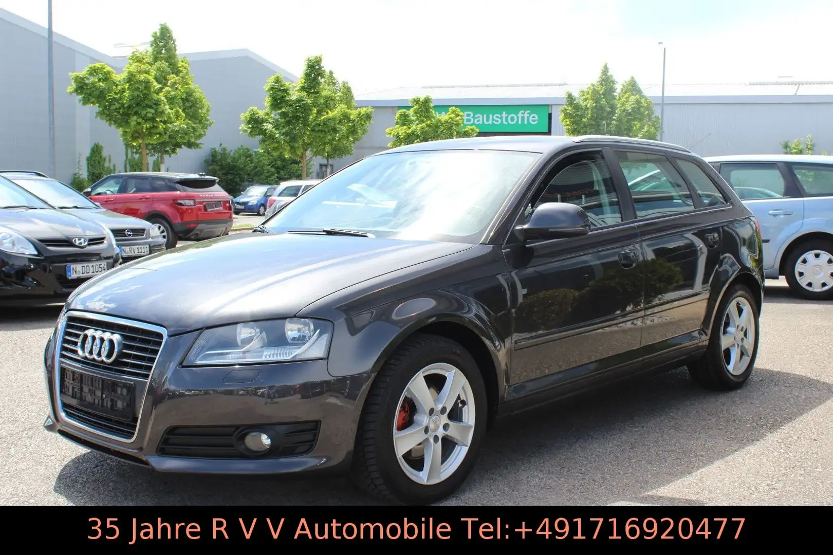 Audi A3 Sportback 1.4 TFSI Ambition, TÜV neu Grau - 2