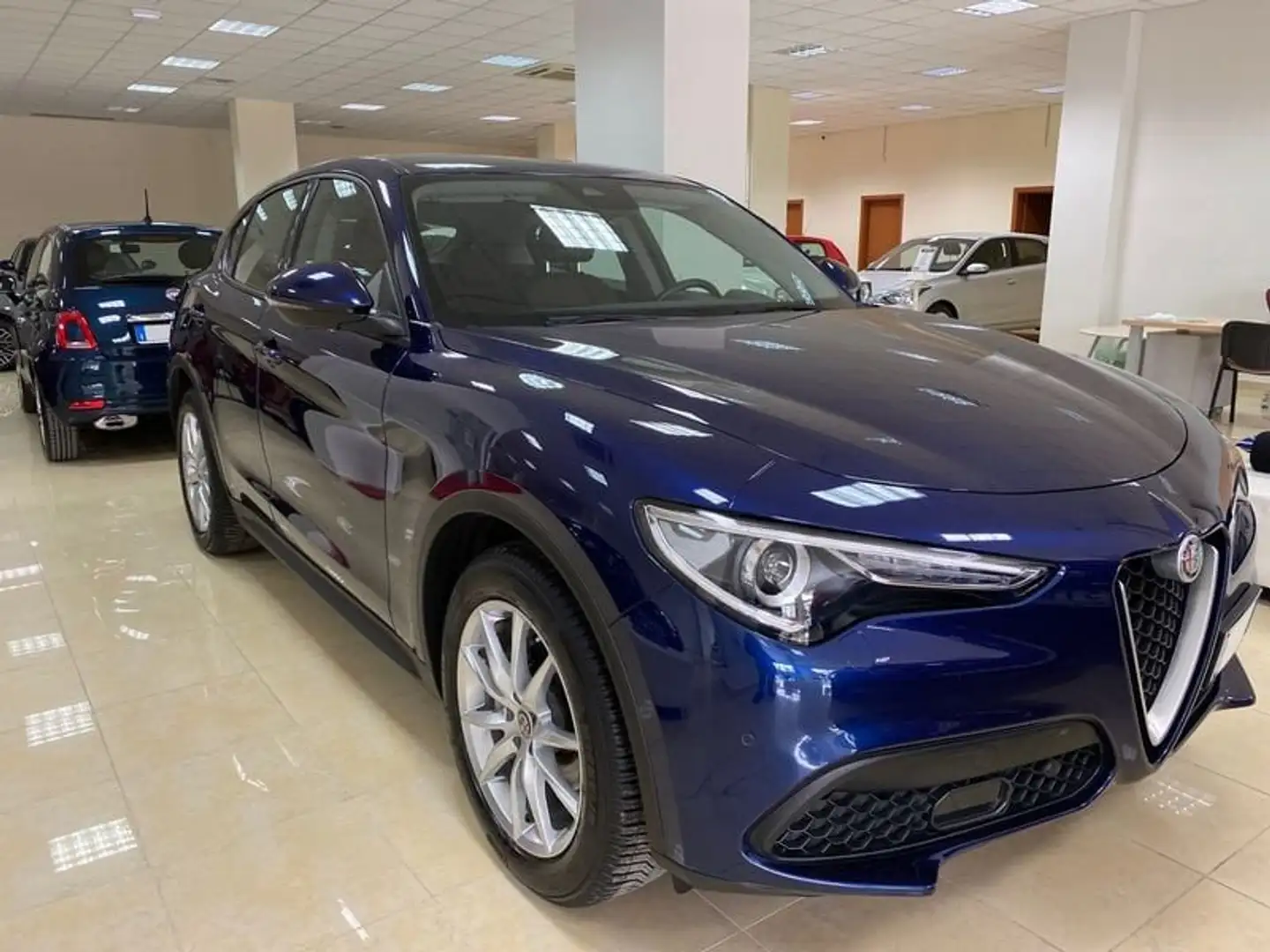 Alfa Romeo Stelvio 2.2 Turbodiesel 190 CV AT8 RWD Executive Blau - 1