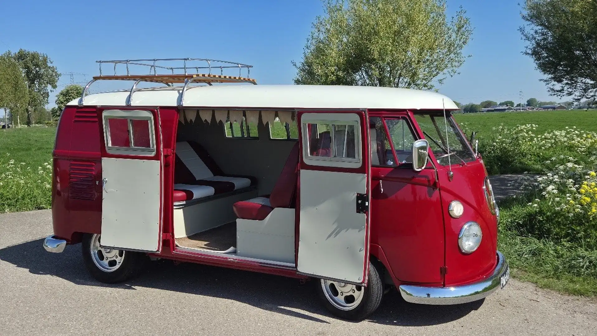 Volkswagen T1 camper Rood - 1