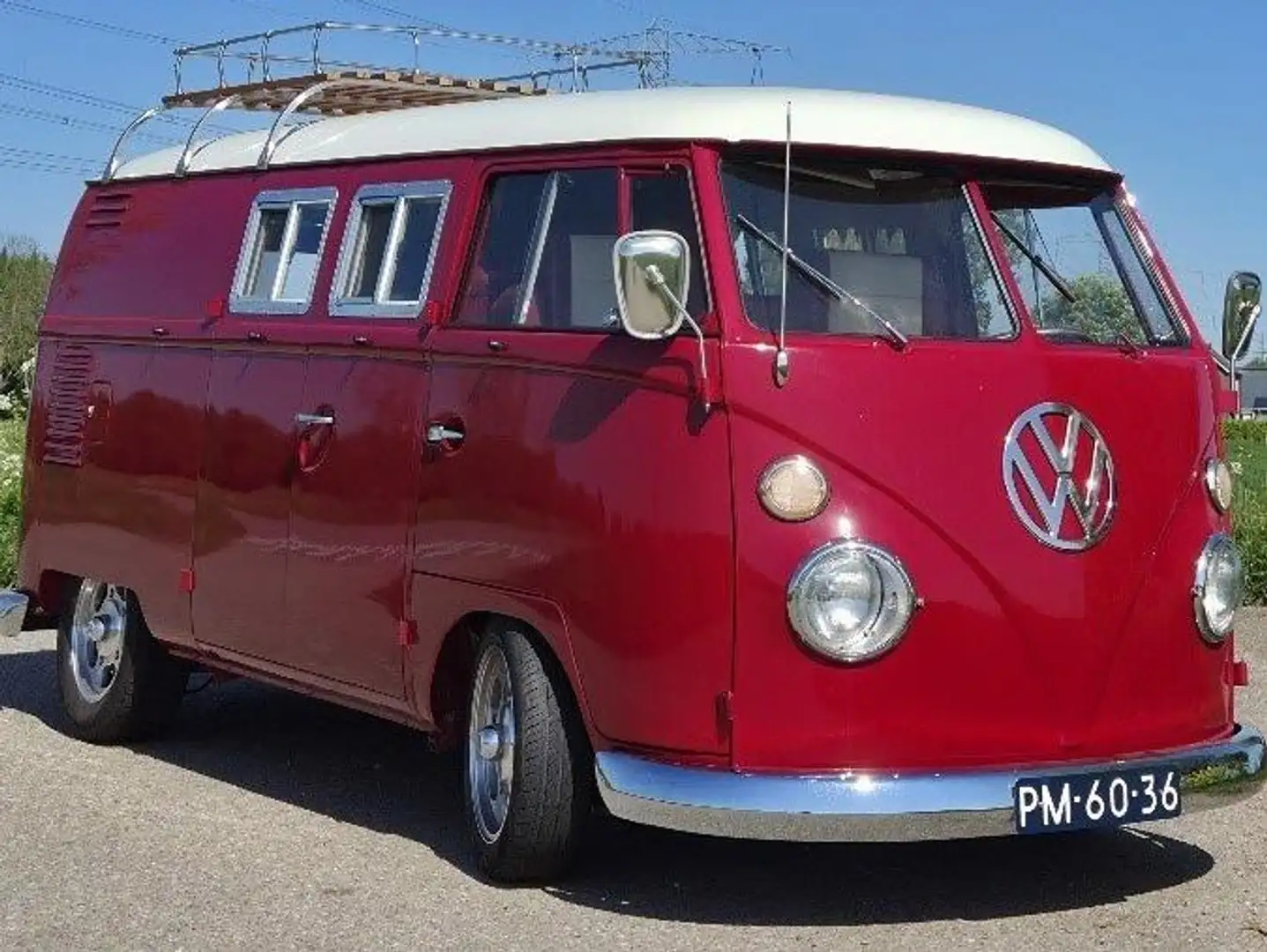 Volkswagen T1 camper Rood - 2