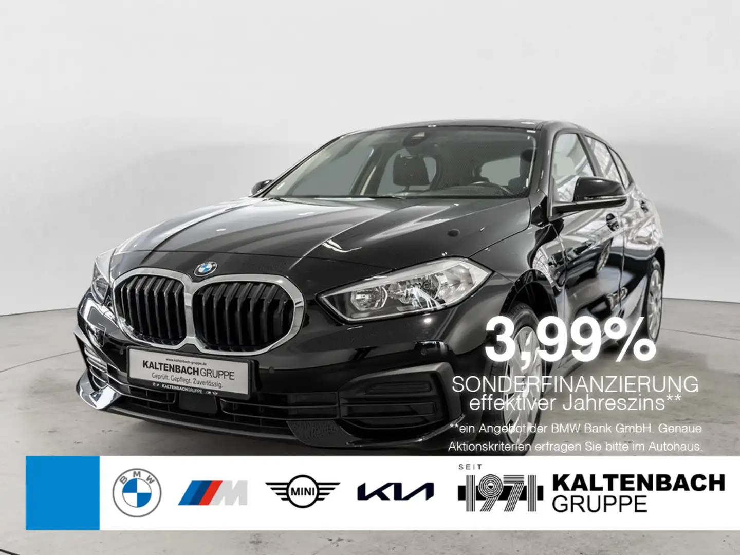 BMW 116 d PANO HUD W-LAN NAVI SHZ PDC KLIMA Zwart - 1