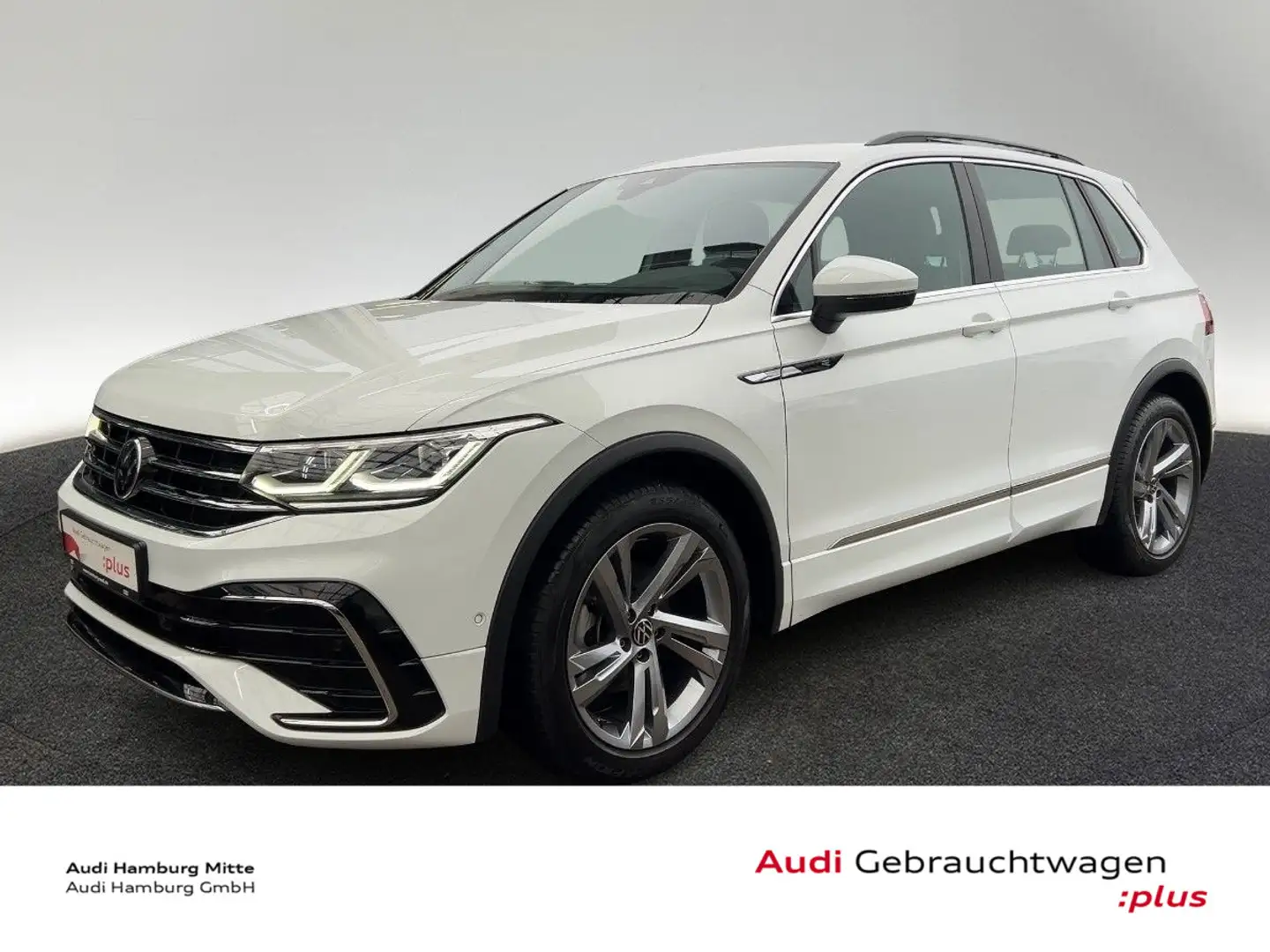 Volkswagen Tiguan 1.5 TSI R-Line DSG Matrix Navi AHK Weiß - 1