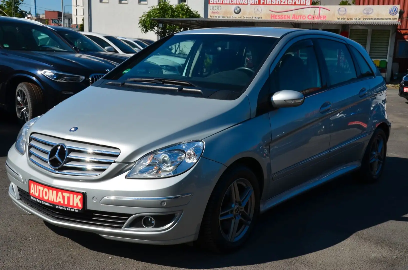 Mercedes-Benz B 200 B200 Turbo*Klima*Autom.*SHZ*TOP* Silber - 1