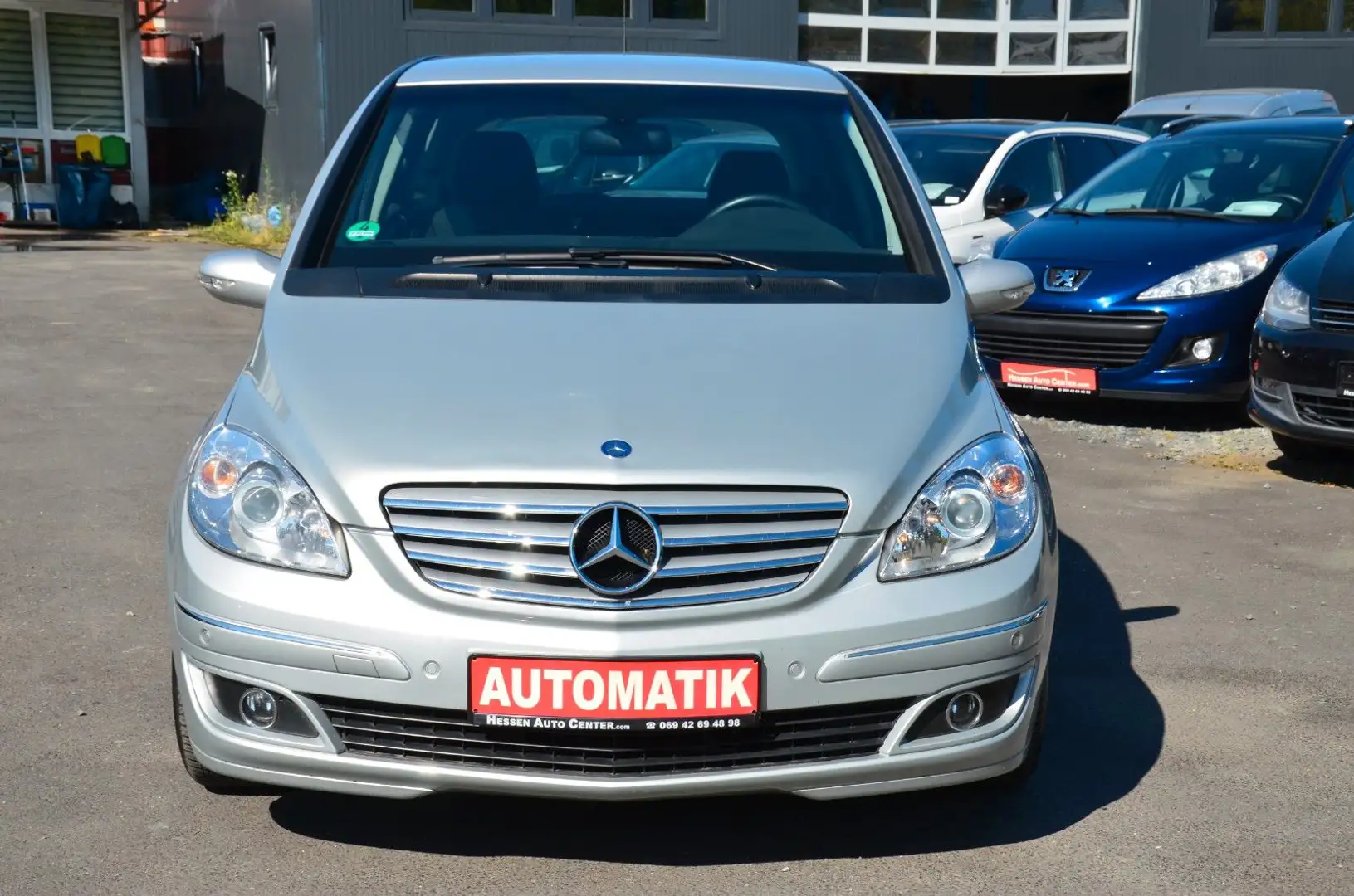 Mercedes-Benz B 200 B200 Turbo*Klima*Autom.*SHZ*TOP* Silber - 2