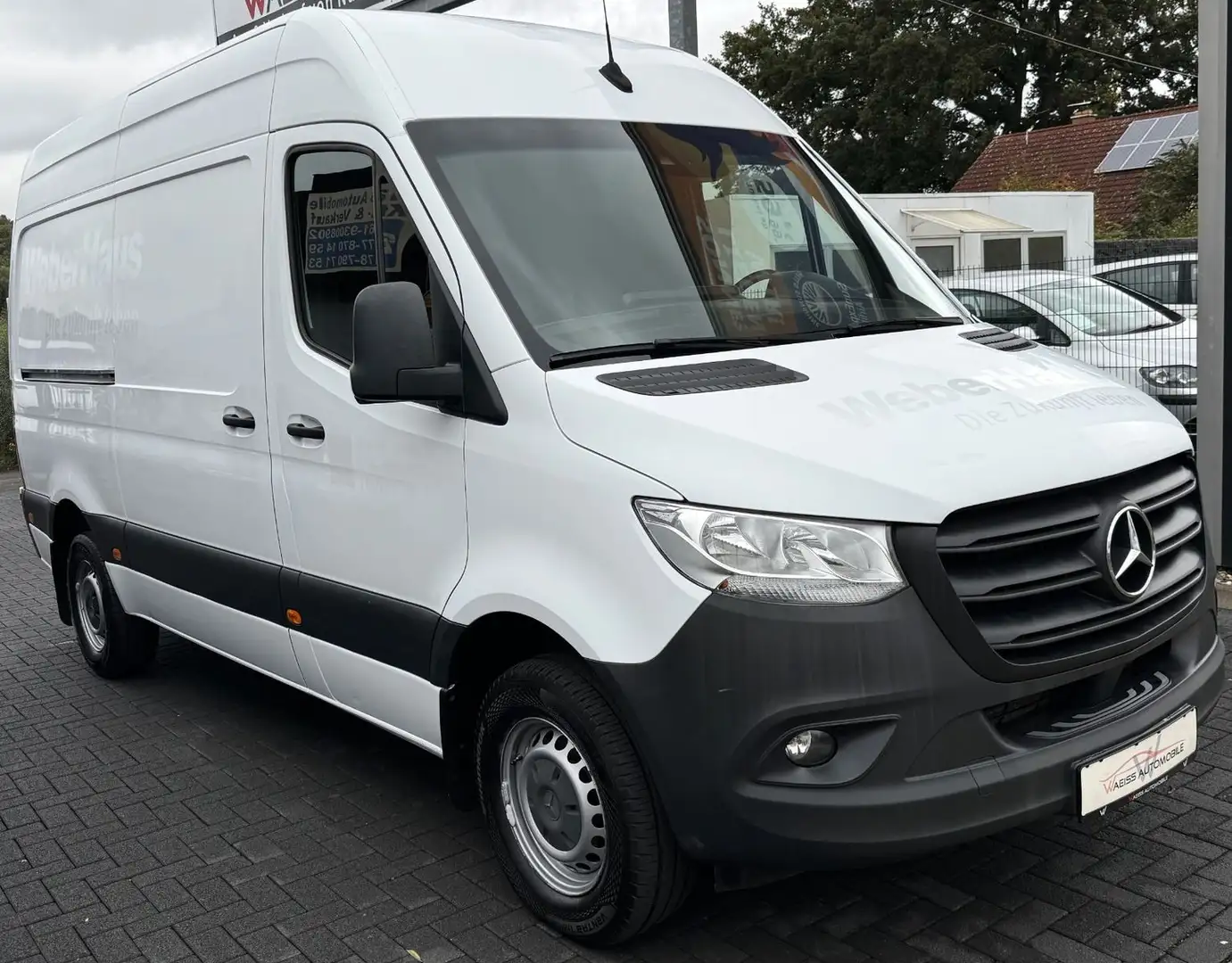 Mercedes-Benz Sprinter 317 Kasten L2H2 Navi|Kamara|Klima|AHK Weiß - 1