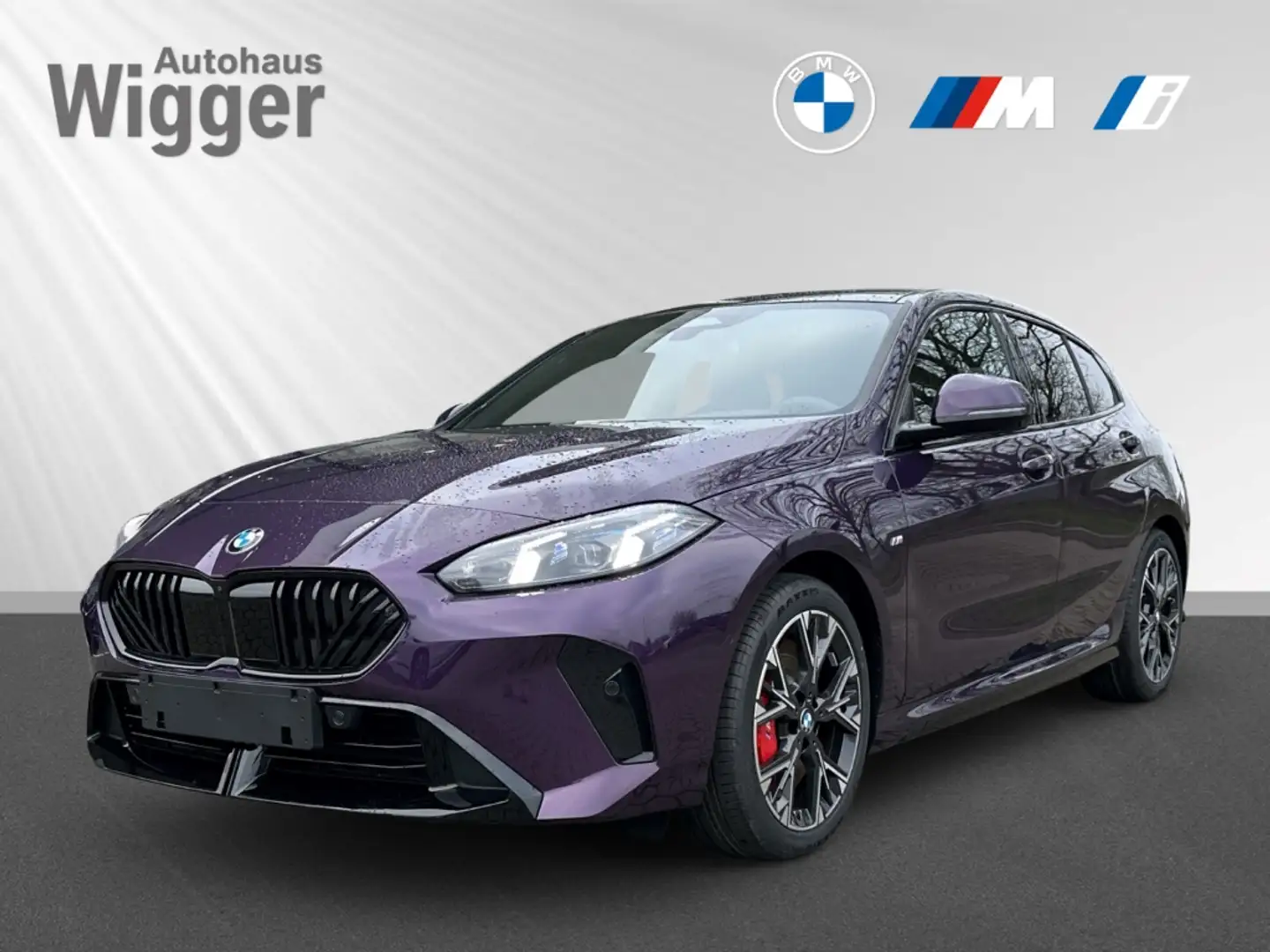 BMW 120 M Sport/Sportpaket/HUD/AD/AHK-abnehmbar/El. Panoda Violett - 1