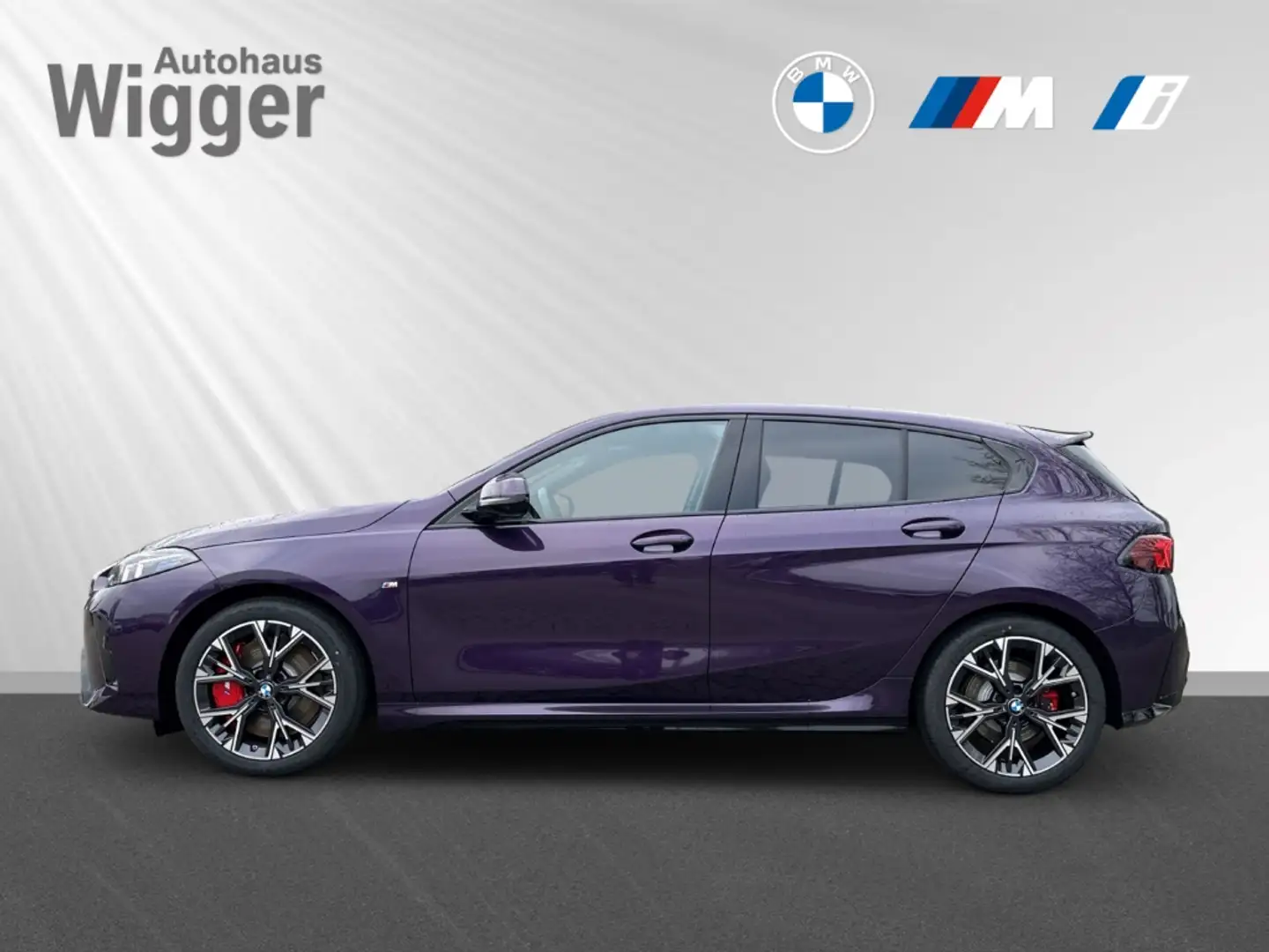 BMW 120 M Sport/Sportpaket/HUD/AD/AHK-abnehmbar/El. Panoda Violett - 2