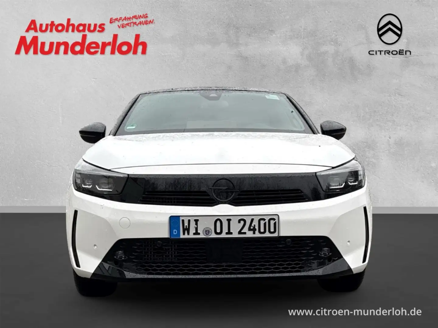 Opel Corsa F GS Navi LED Kurvenlicht Apple CarPlay Android Au Blanc - 2