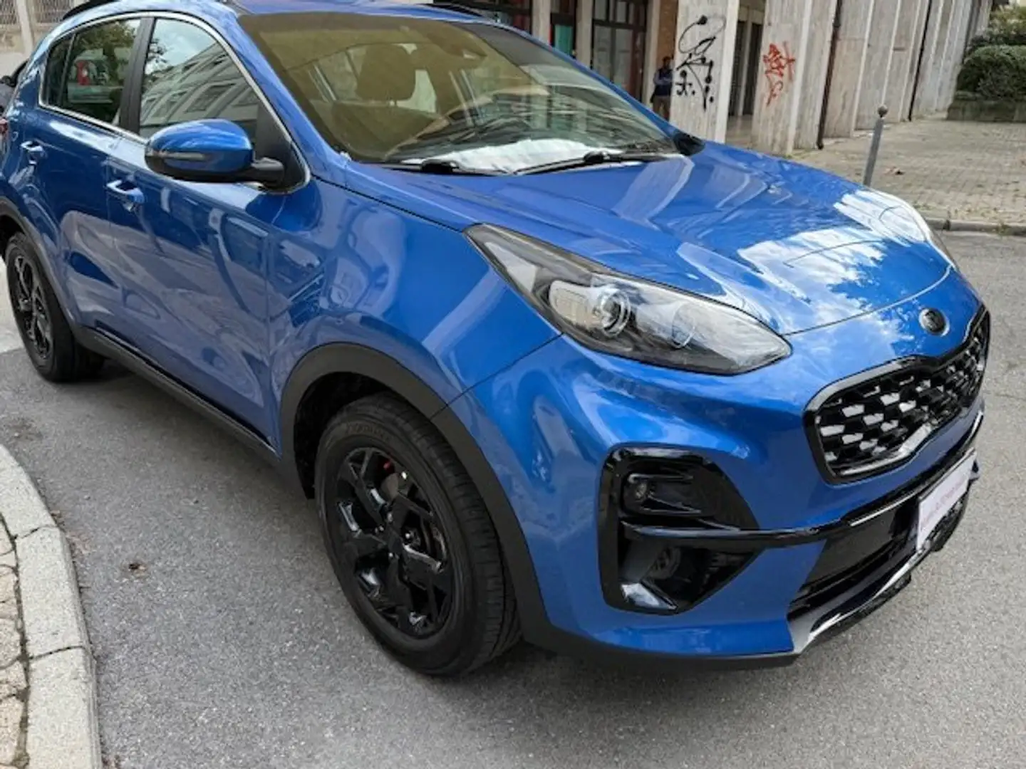 Kia Sportage 1.6 crdi mhev Black Edition 2wd 136cv dct Blu/Azzurro - 1