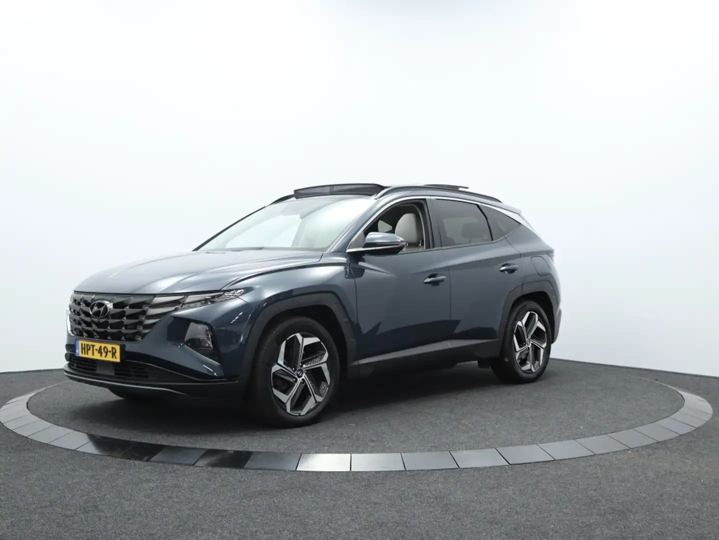 Hyundai TUCSON 1.6 T-GDI Plugg-in Hybrid Premium Sky 265 PK | 360 Blauw - 2
