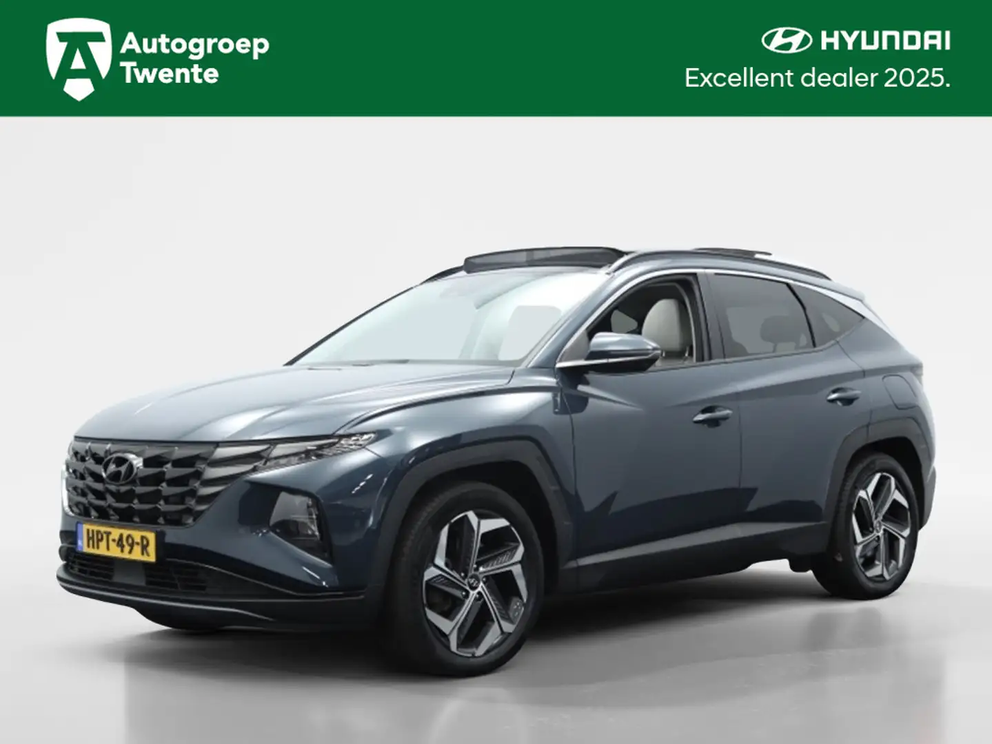 Hyundai TUCSON 1.6 T-GDI Plugg-in Hybrid Premium Sky 265 PK | 360 Blauw - 1