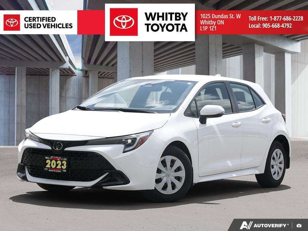 2023 Toyota Corolla Base FWD 2.0L / Low Kilometers / One Owner