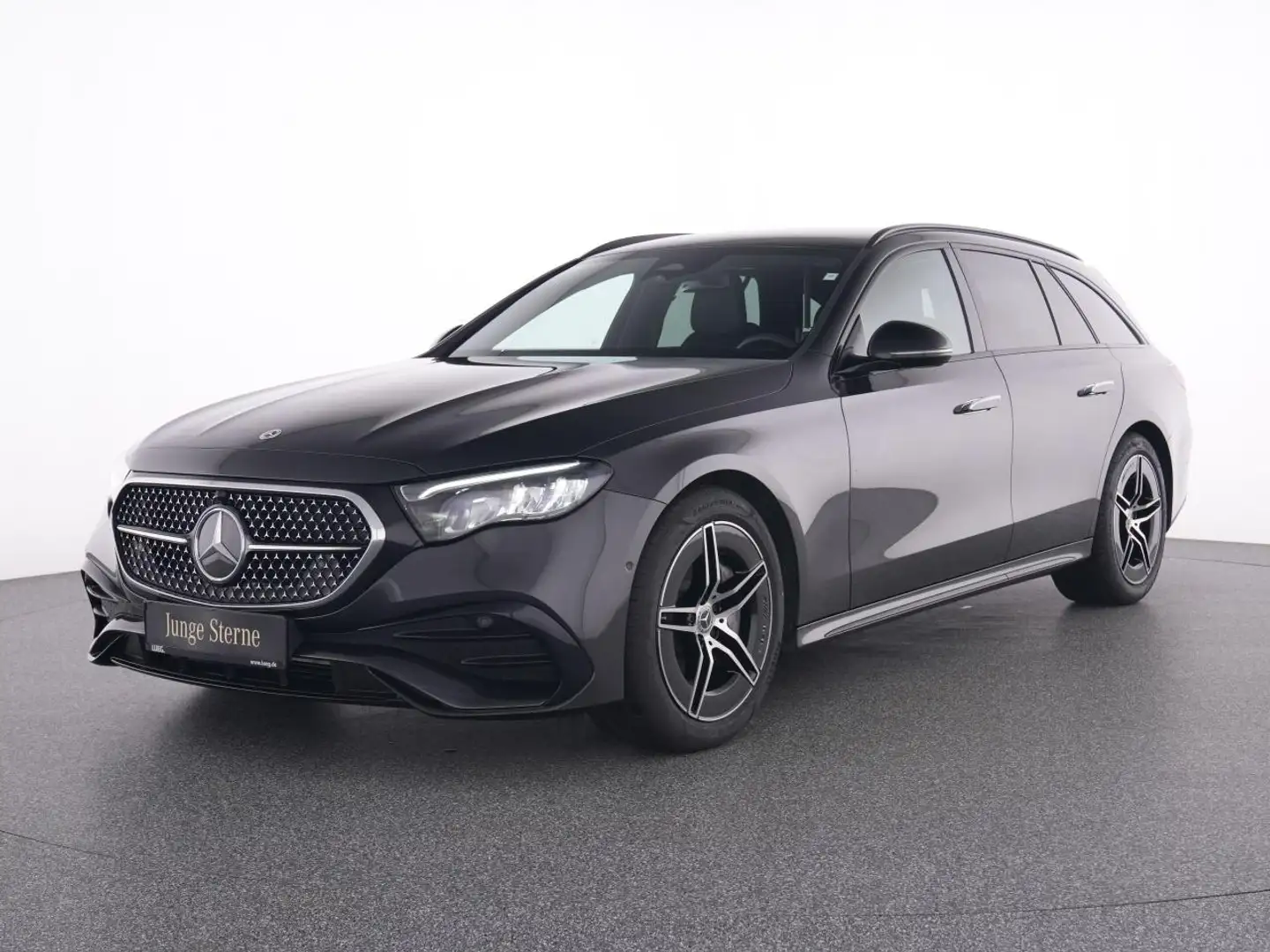 Mercedes-Benz E 200 T AMG+MBUX+AHK+Dis+Tot+PTS+RFK+KeyGo+Night Grau - 2