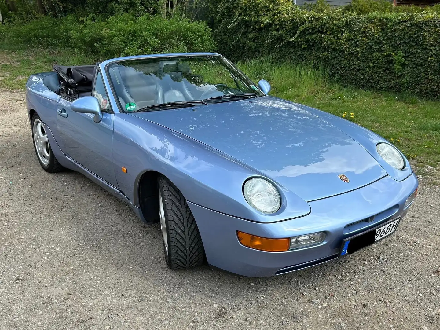 Porsche 968 968Cabriolet Azul - 1
