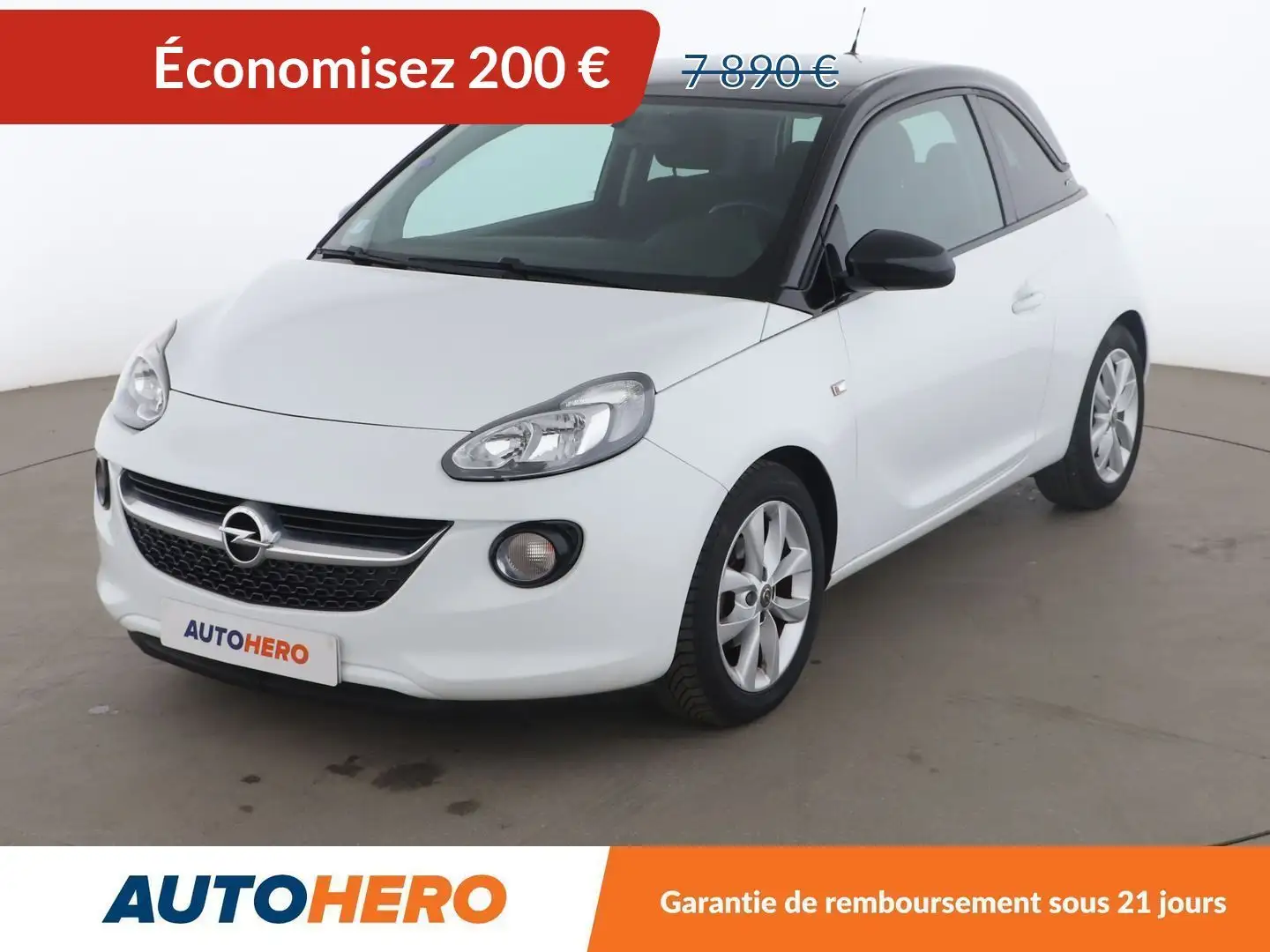 Opel Adam 1.2 Twinport Jam Blanc - 1
