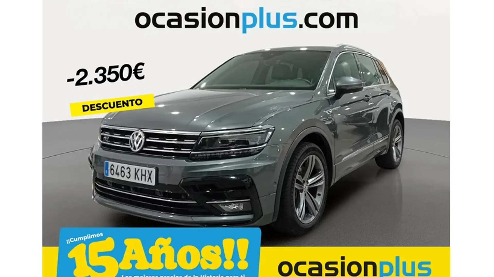 Volkswagen Tiguan 2.0 TSI Sport 4Motion DSG 132kW Gris - 1