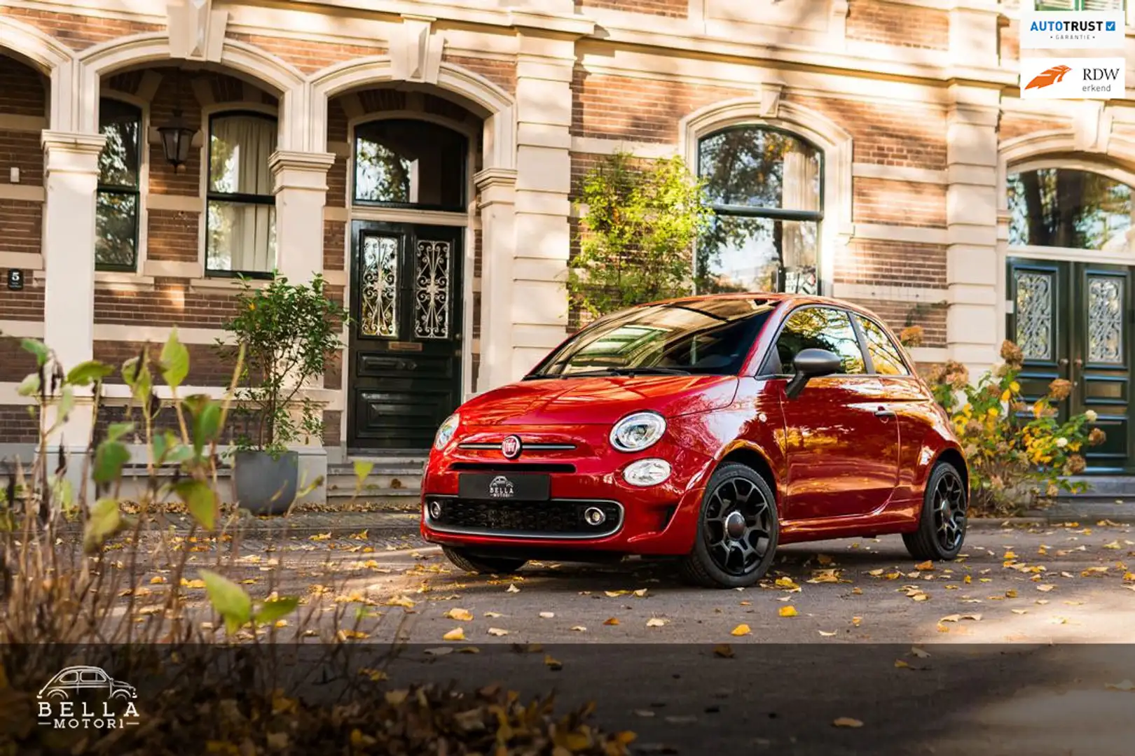Fiat 500 1.2 S | Sportpakket | Uconnect 7” touchscreen | Di Rood - 1