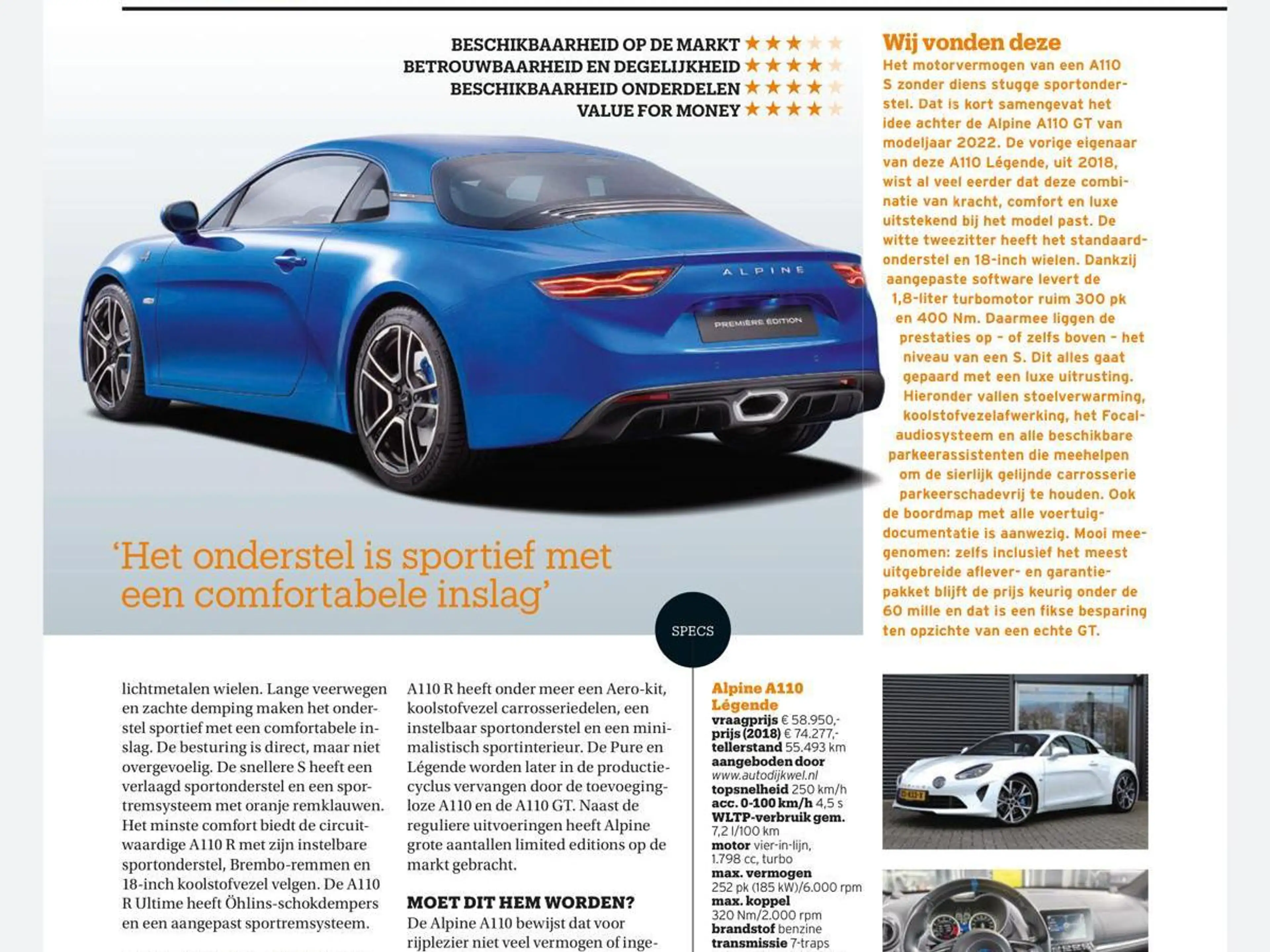 Alpine A110 1.8 Turbo Légende — photo 25