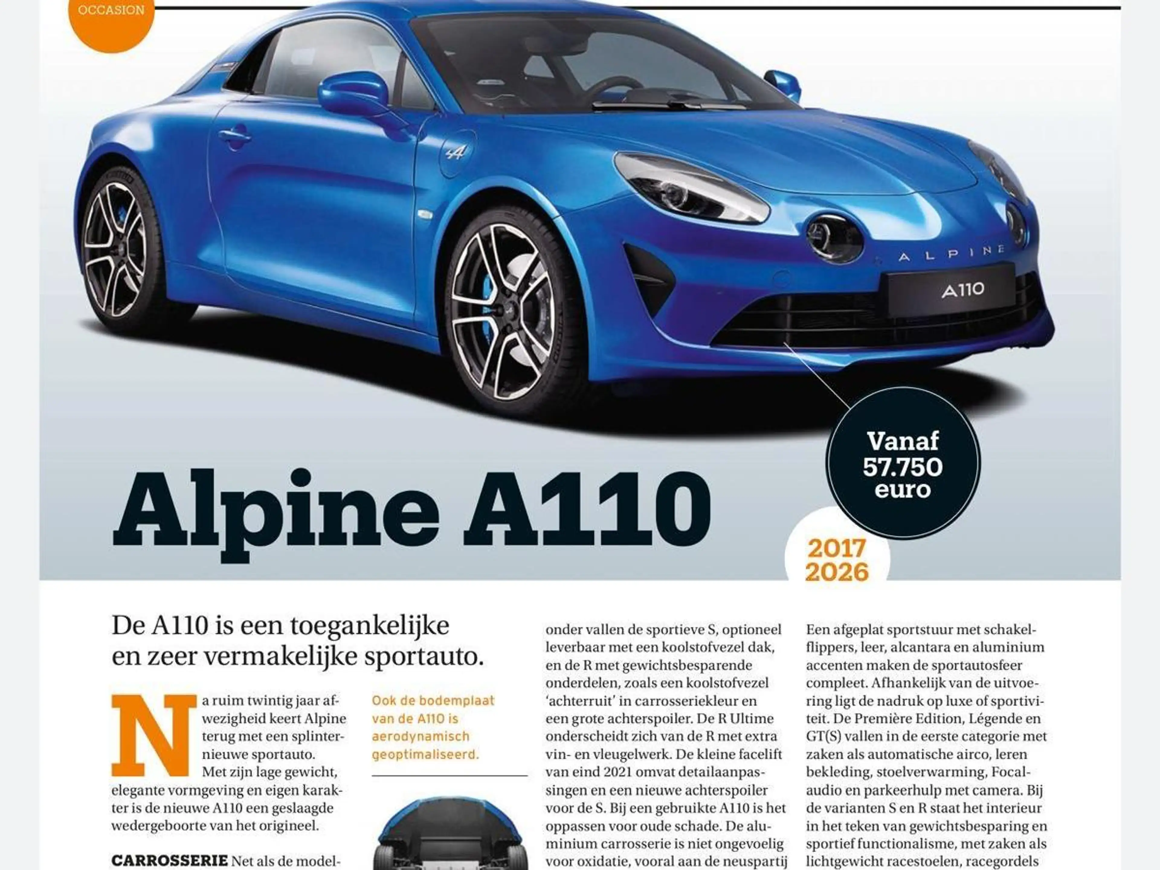 Alpine A110 1.8 Turbo Légende — photo 23