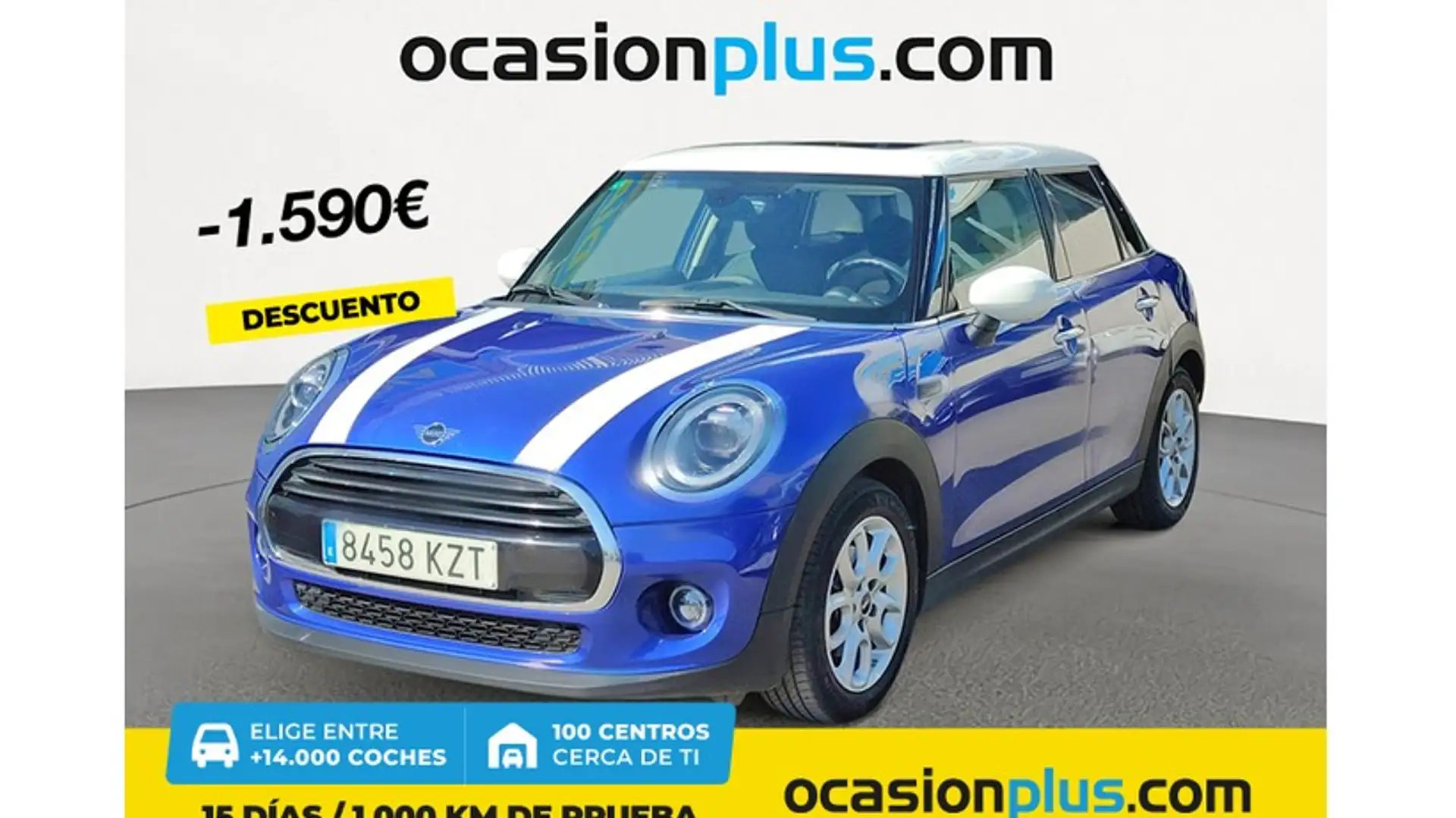 MINI Cooper Aut. Azul - 1