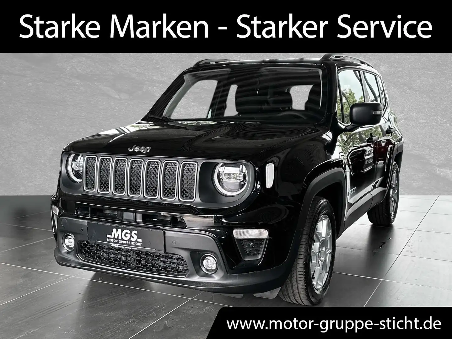 Jeep Renegade #ALTITUDE #E-HYBRID #DAB #ANDROID #NAVI Noir - 1