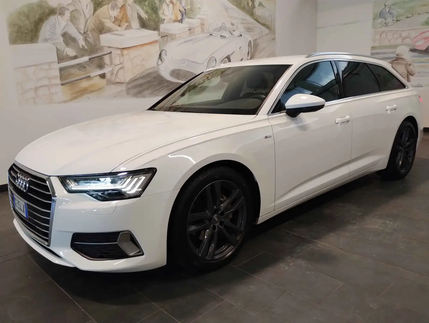 Audi A6 A6 Avant 40 2.0 tdi mhev S-LINE quattro s-tronic Blanc - 1