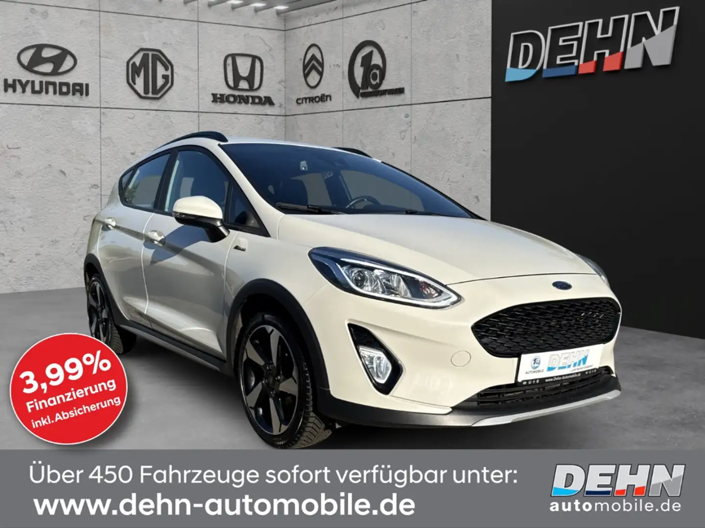 Ford Fiesta 1.0 EB Active Winterpaket Tempomat Weiß - 1