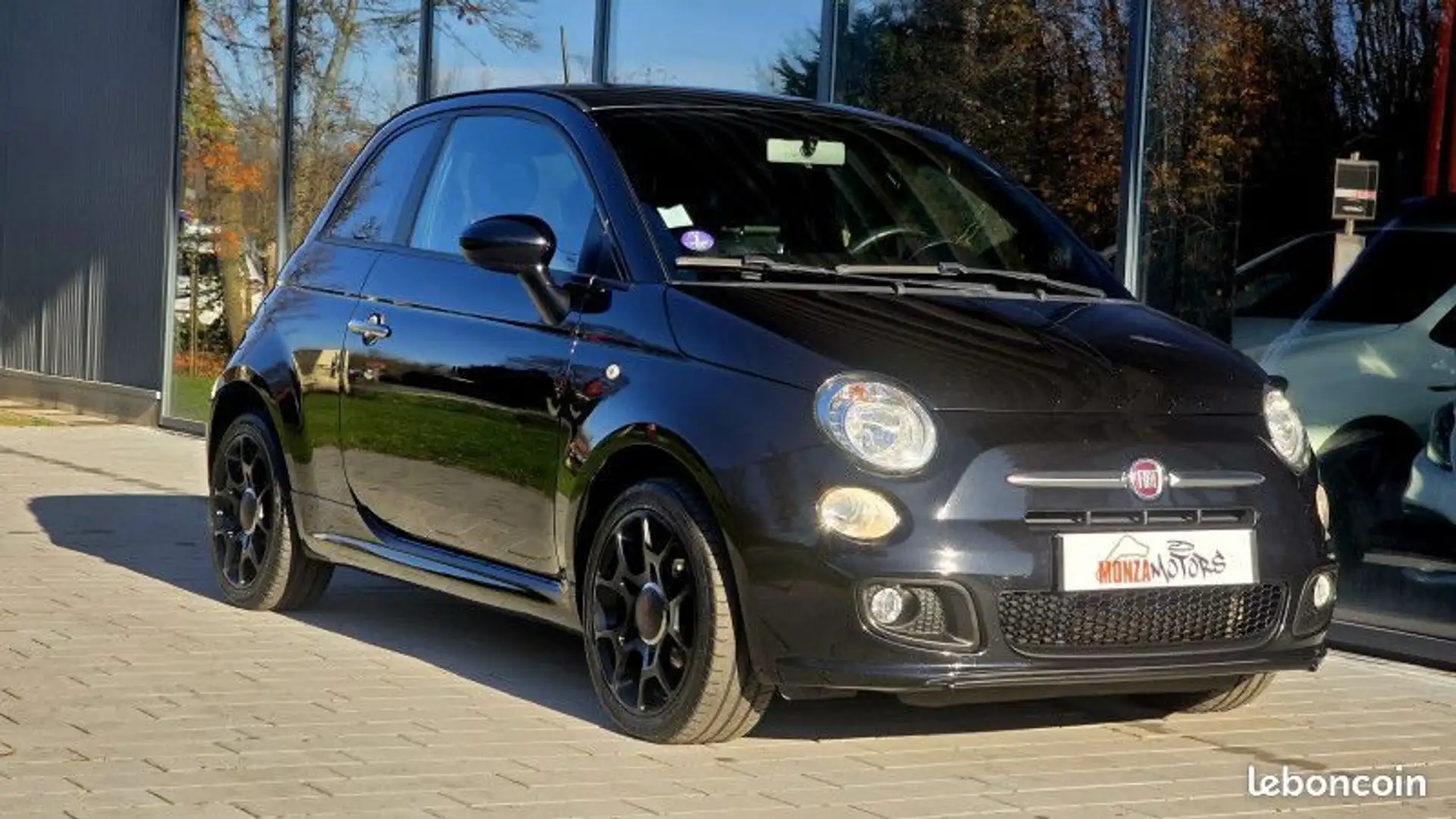 Fiat 500 1.2 8V 69CH S Noir - 1