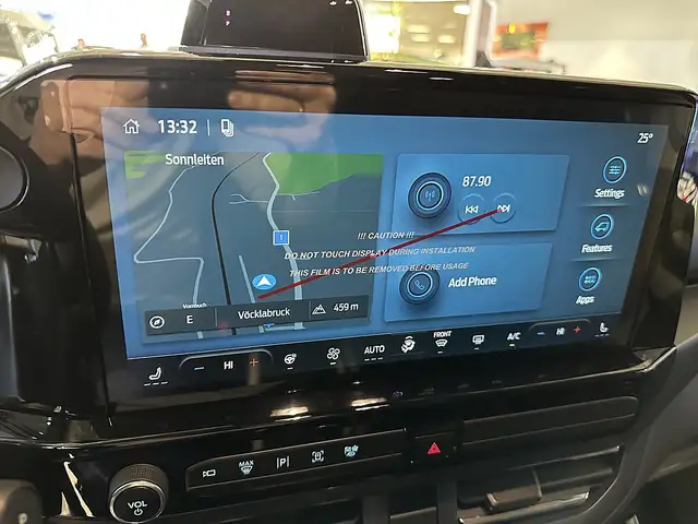 Ford Tourneo Custom Bus Elektro 160kW 340 L1H1 RWD Titanium X Ansicht 7