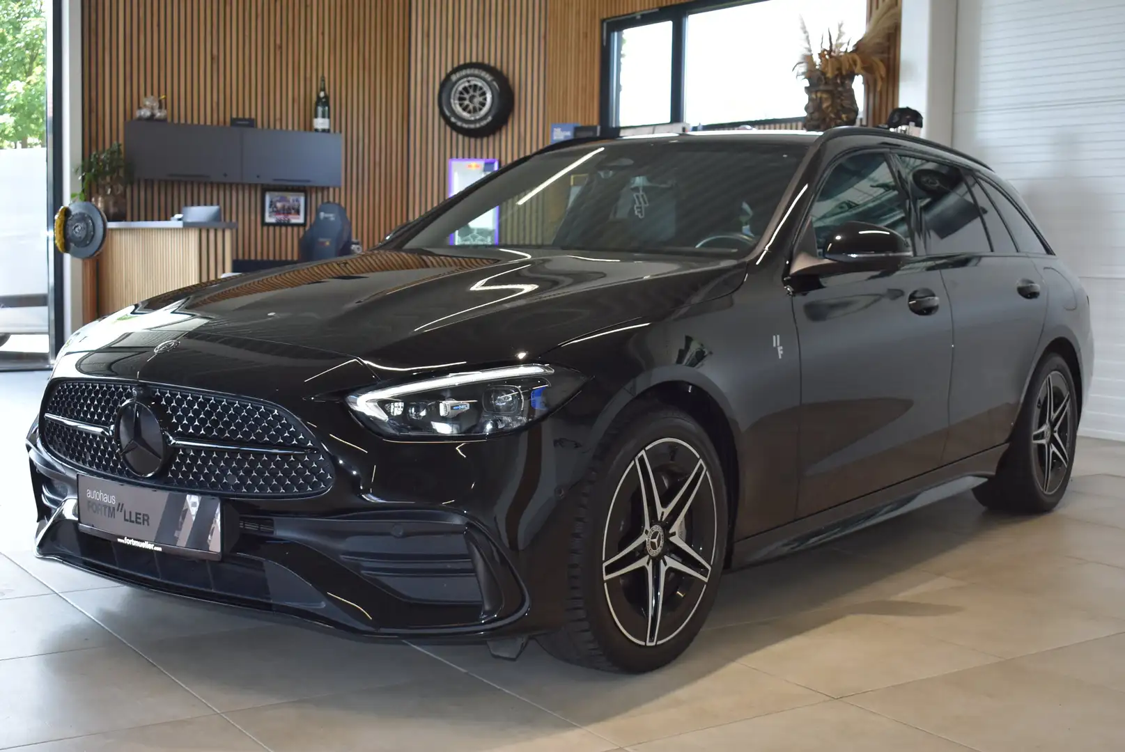 Mercedes-Benz C 300 C 300 T e //AMG Sport //Night Schwarz - 1