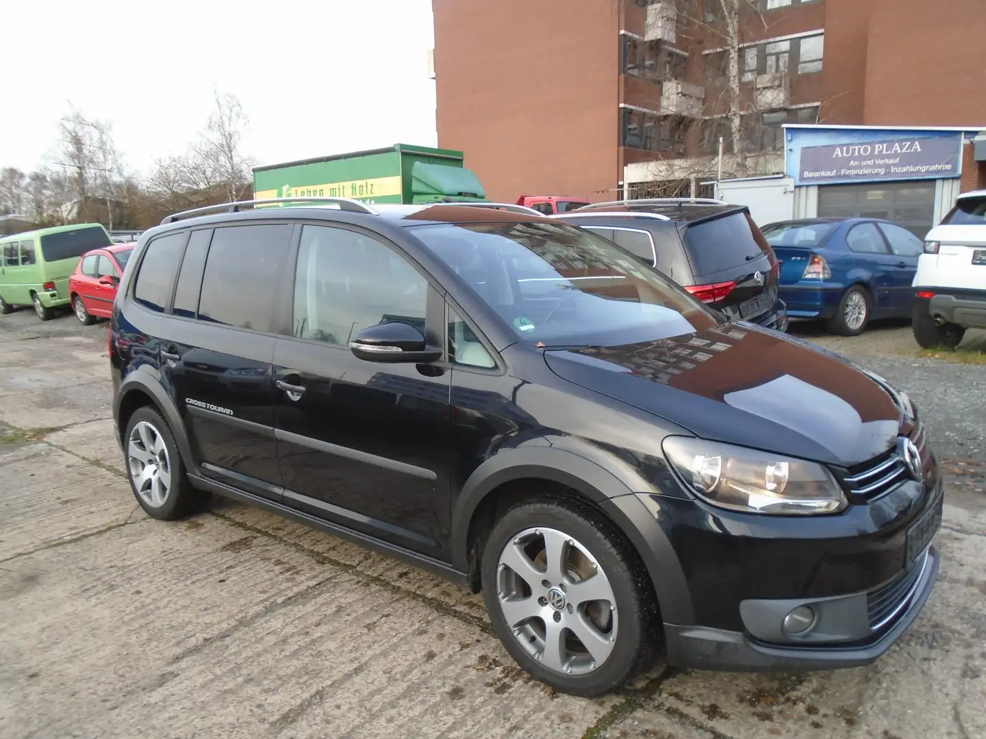 Volkswagen Cross Touran 2.0 TDI DPF DSG-Automatik-Fest Preis Negro - 2