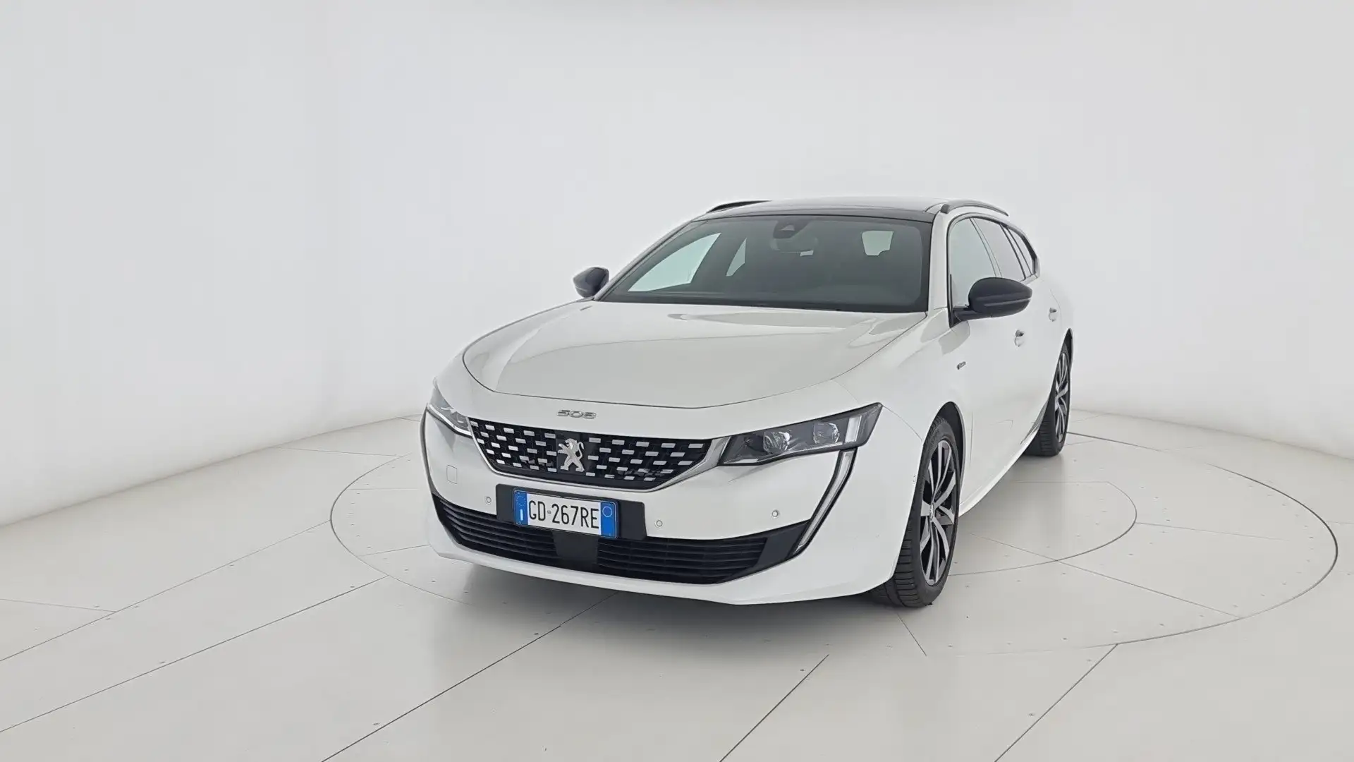 Peugeot 508 BlueHDi 180 EAT8 Stop&Start SW GT Line Bianco - 1