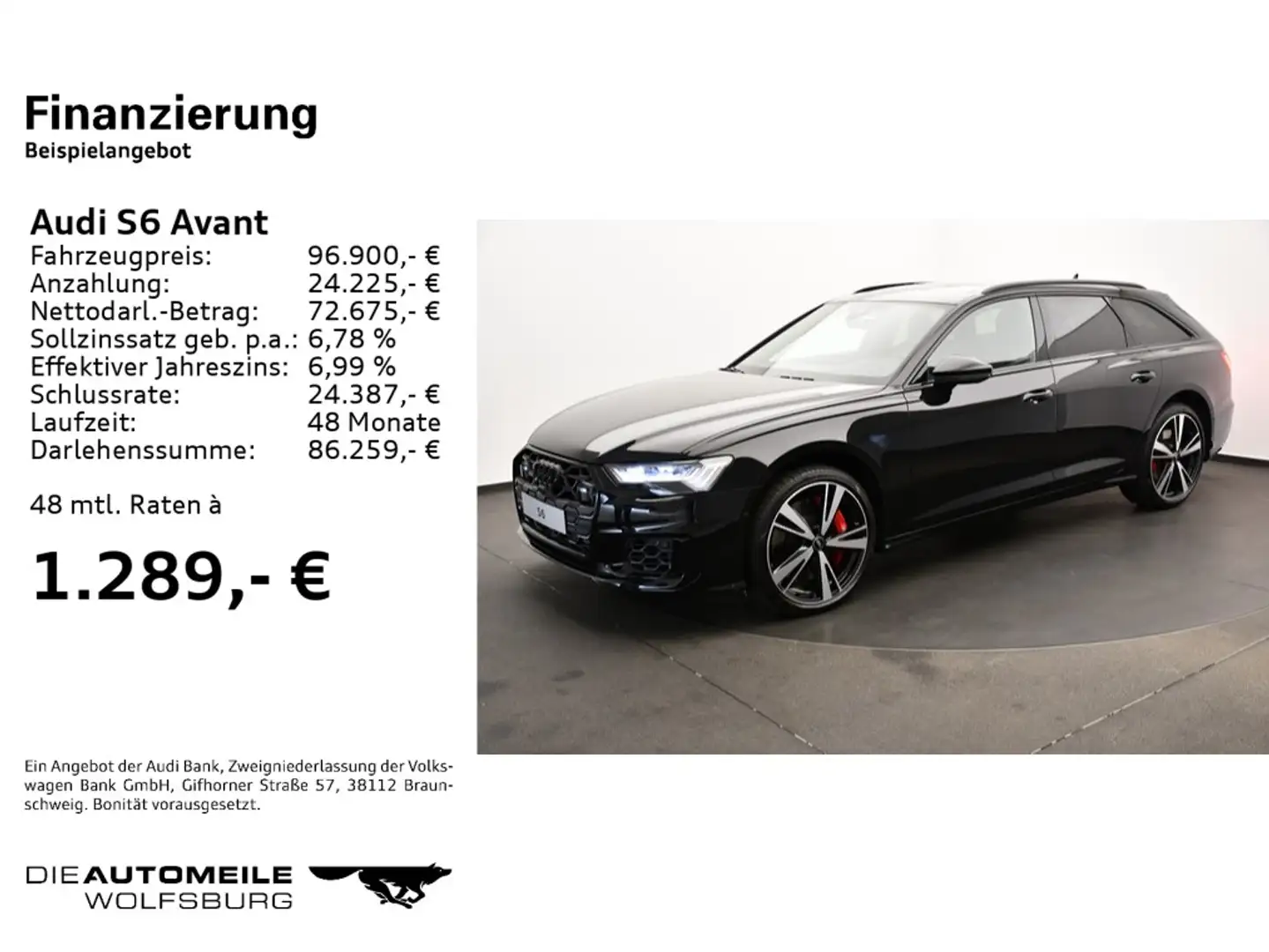 Audi S6 TDI quattro tiptronic Noir - 2