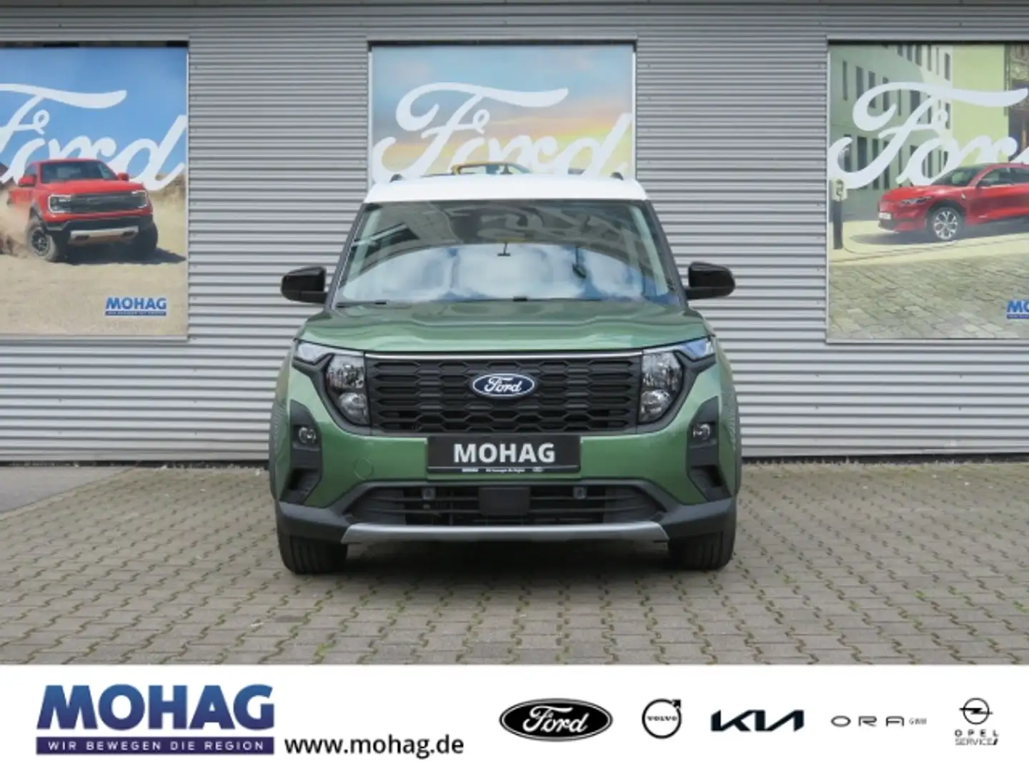 Ford Tourneo Courier Active 1.0l EcoB. *AndroidAuto*    -Euro6d- Grün - 1