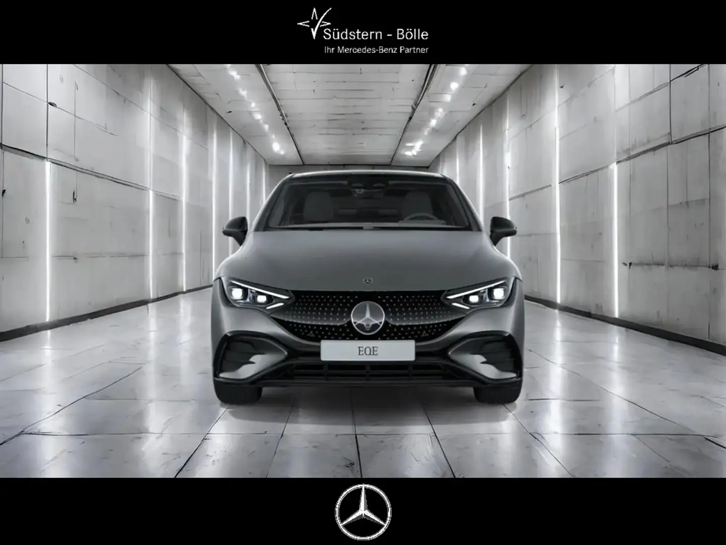 Mercedes-Benz EQE 300 AMG+NIGHT+DISTRO+PANO+MEMORY+HA-LENKUNG Grijs - 2