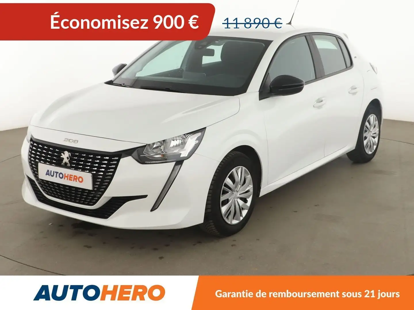 Peugeot 208 1.2 PureTech Like Blanc - 1