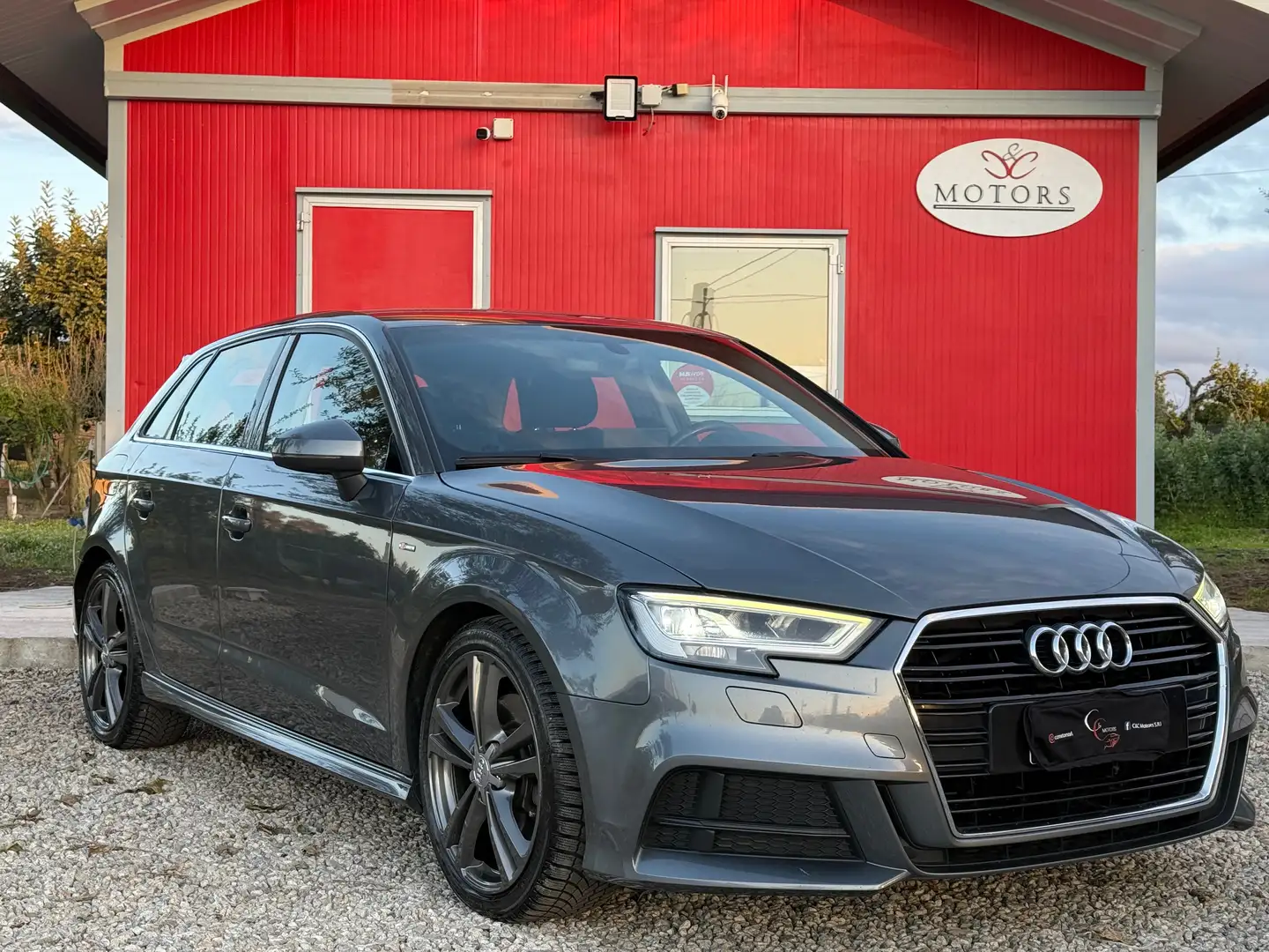 Audi A3 A3 Sportback 35 2.0 tdi S line Edition s-tronic Grigio - 1