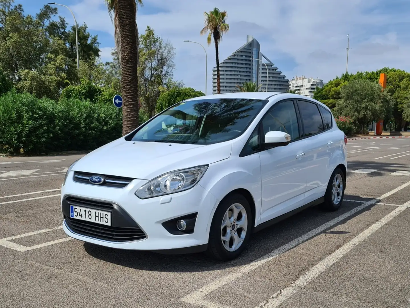 Ford C-Max 1.6TDCi Trend 115 Blanc - 1