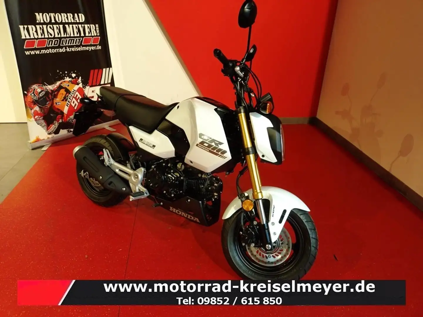 Honda MSX 125 Neuwertiger Zustand aus 1. Hand! Weiß - 1