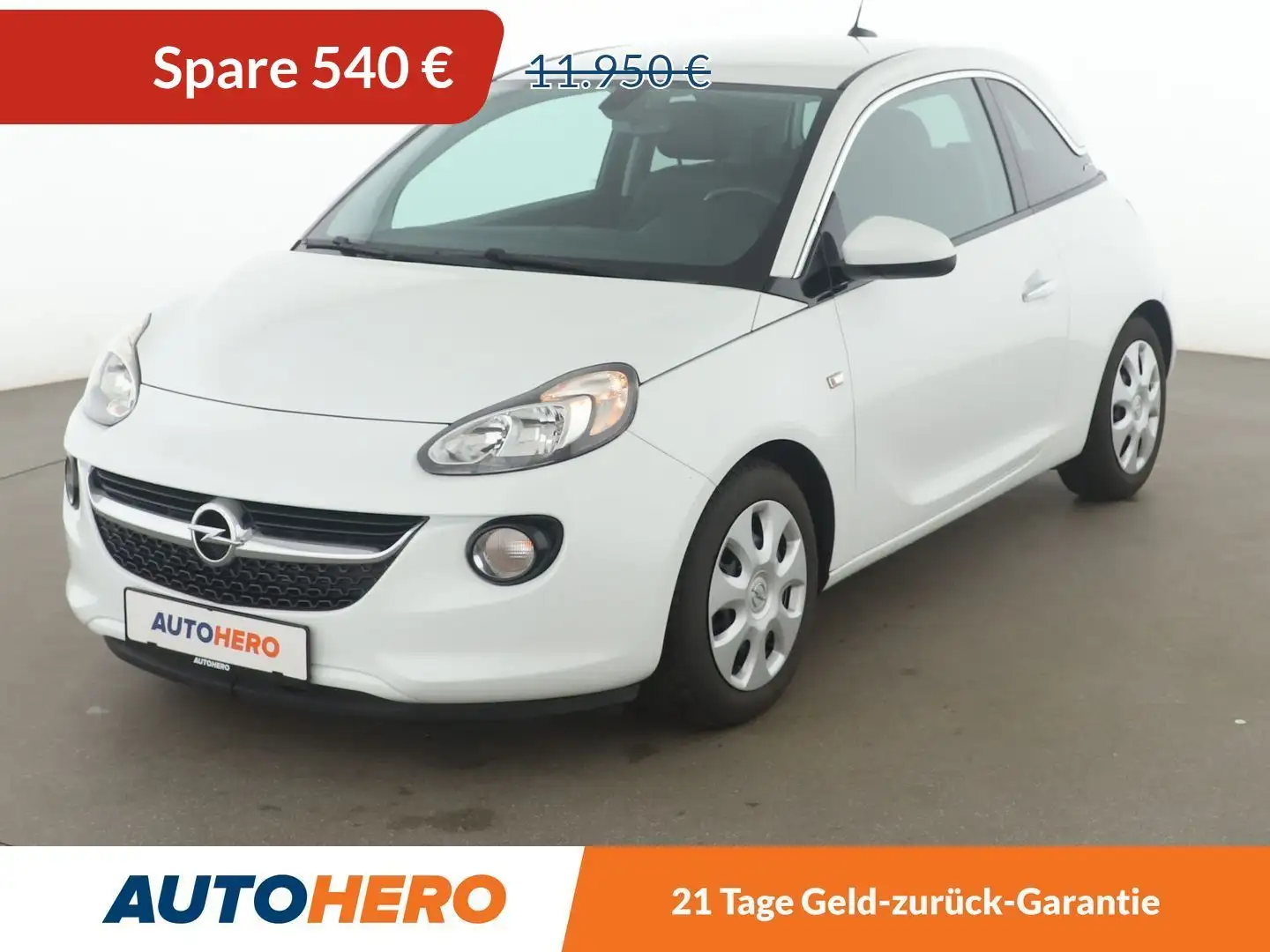 Opel Adam 1.4 120 Jahre ecoFlex*NAVI*TEMPO*PDC*SHZ* Weiß - 1