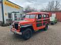 Jeep Willys Willys Overland Stationwagon 4x4 Deutsche Papiere Orange - thumbnail 1