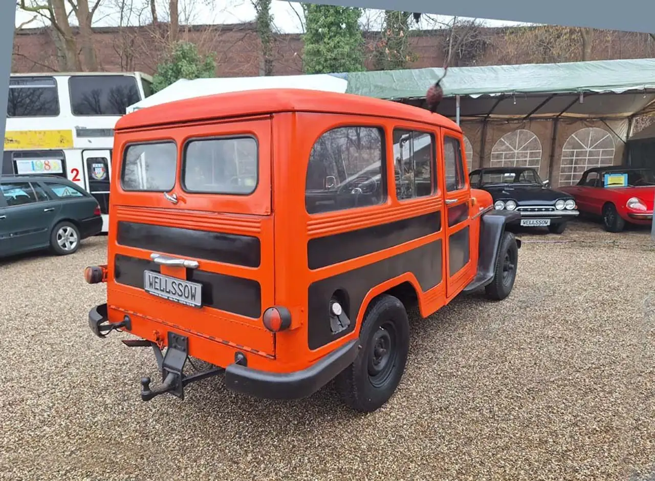 Jeep Willys Overland Stationwagon 4x4 Deutsche Papiere, foto 12
