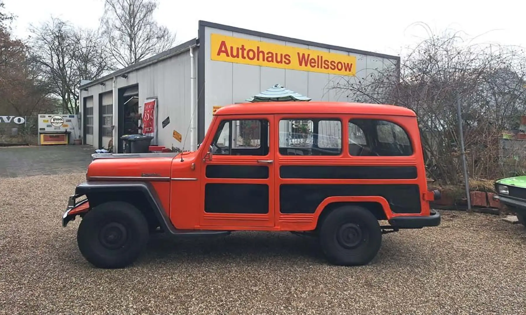 Jeep Willys Willys Overland Stationwagon 4x4 Deutsche Papiere Orange - 2