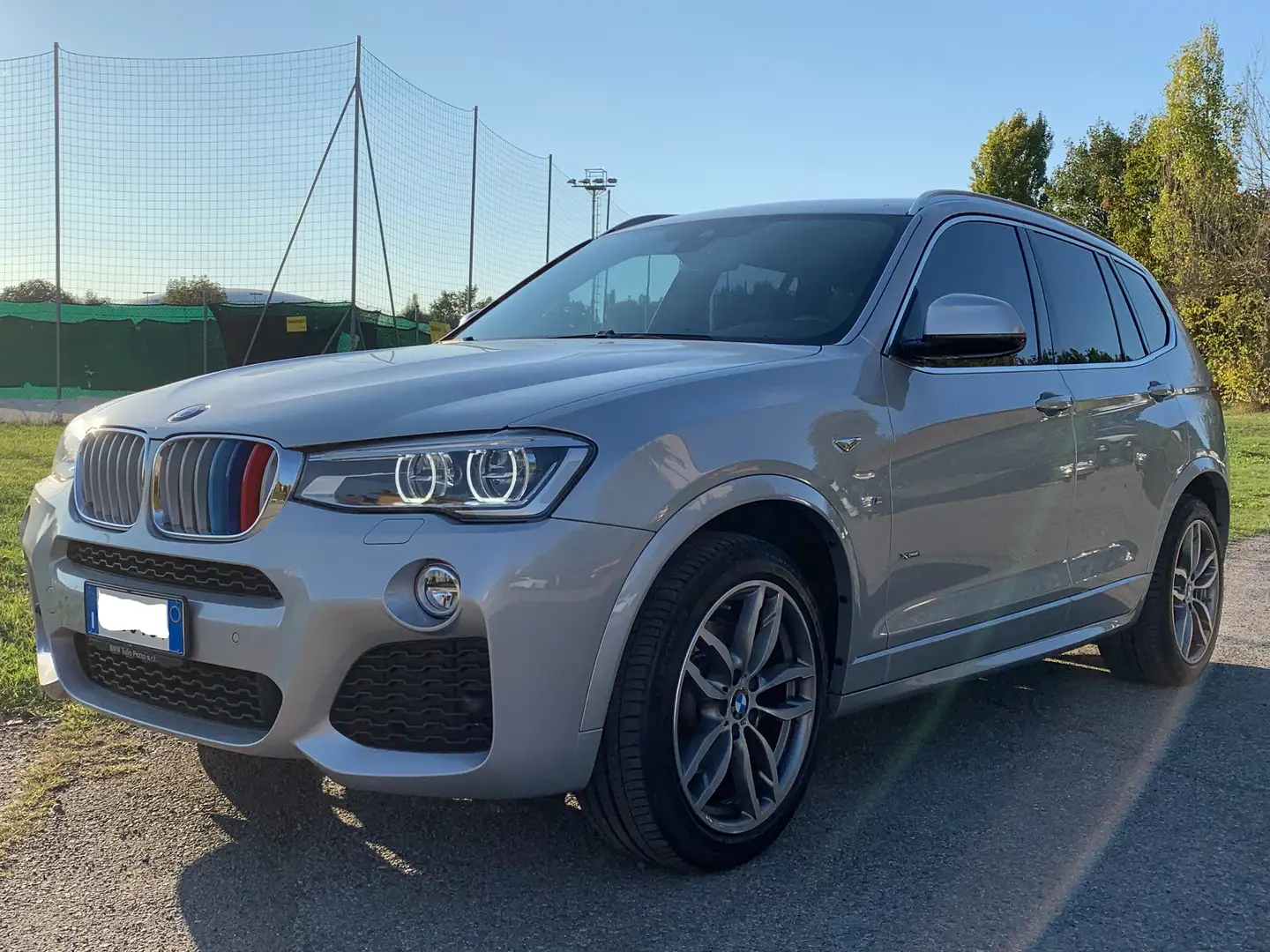 BMW X3 X3 xdrive30dA Msport 249cv Argento - 2