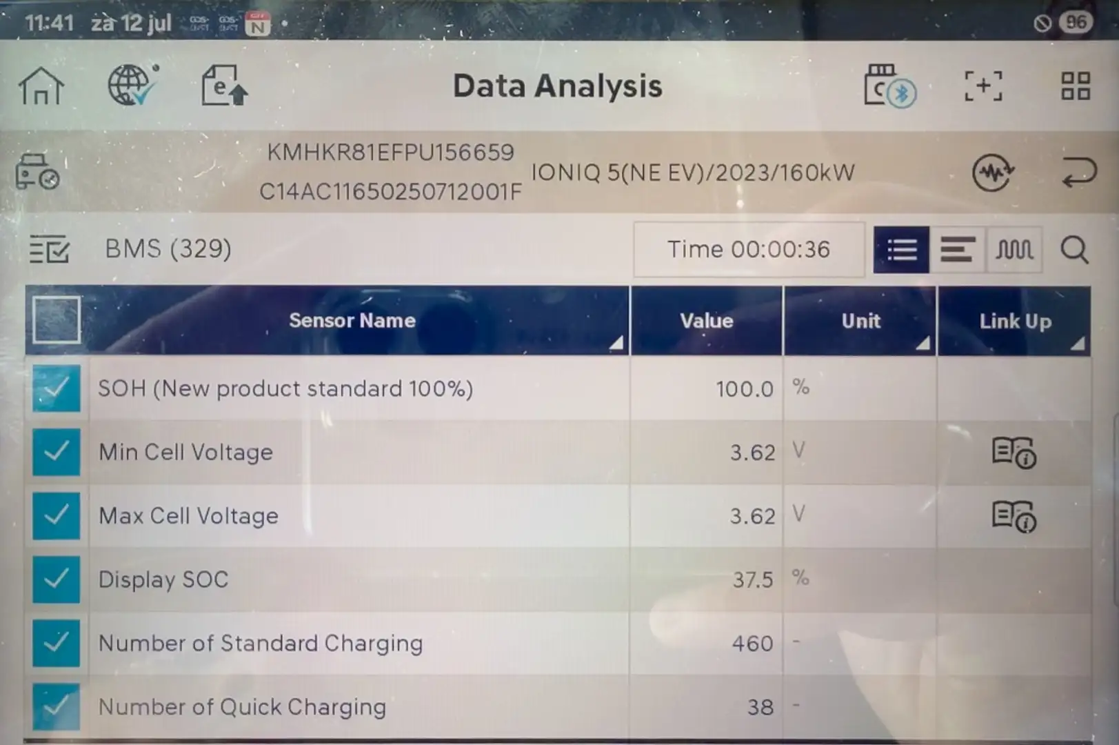 Hyundai IONIQ 5 Lounge 77.4 kWh | SOH 100% | Leder | 4x stoelverwa Grijs - 2