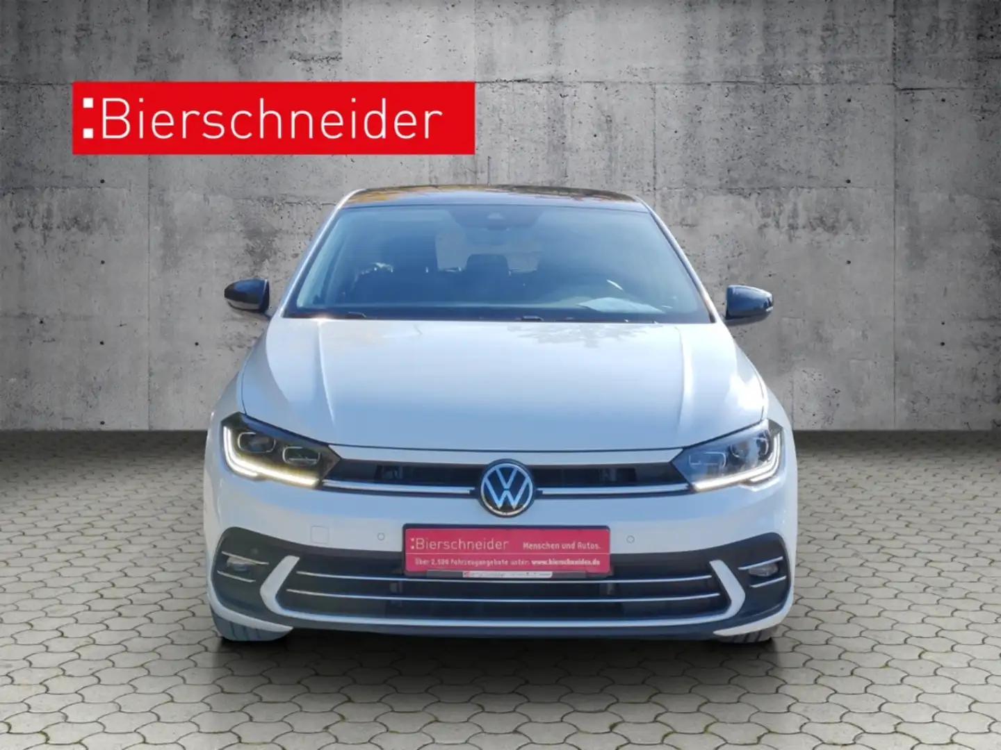 Volkswagen Polo 1.0 TSI Style IQ LIGHT ACC GRA SHZ APP DAB 16 Blanc - 2
