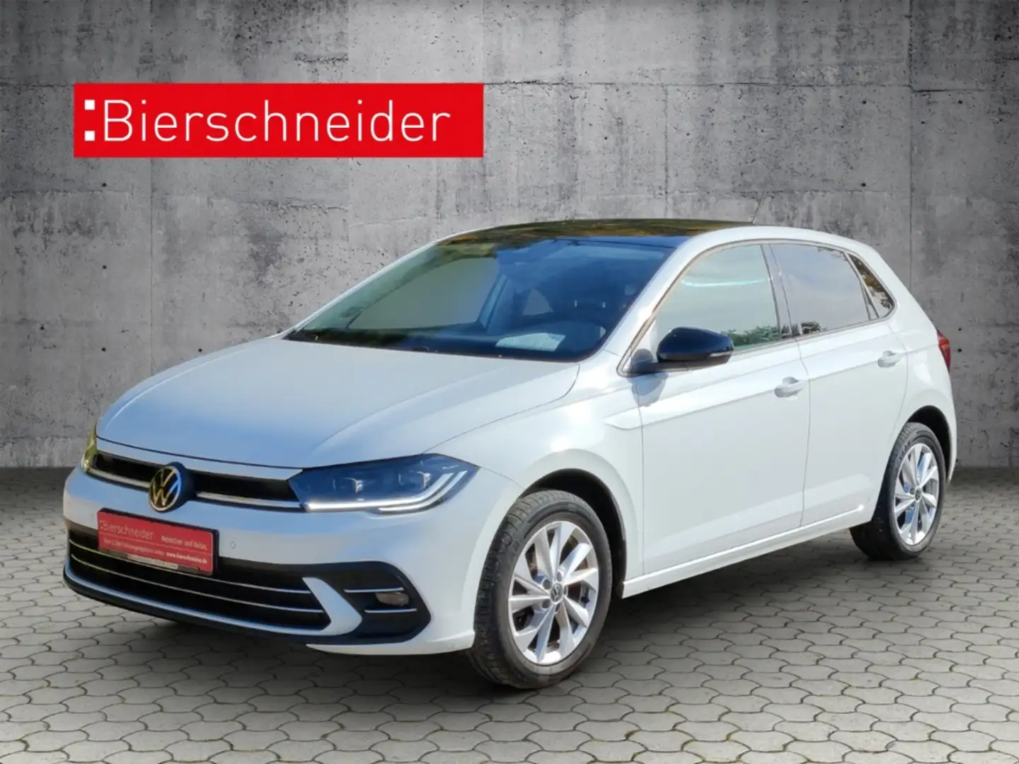 Volkswagen Polo 1.0 TSI Style IQ LIGHT ACC GRA SHZ APP DAB 16 Blanc - 1