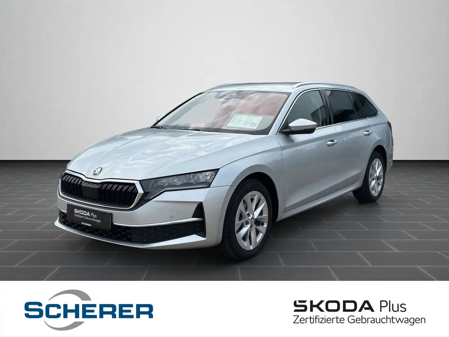 Skoda Octavia Combi 2.0 TDI DSG MATRIX NAVI ACC RFK SH Plateado - 1