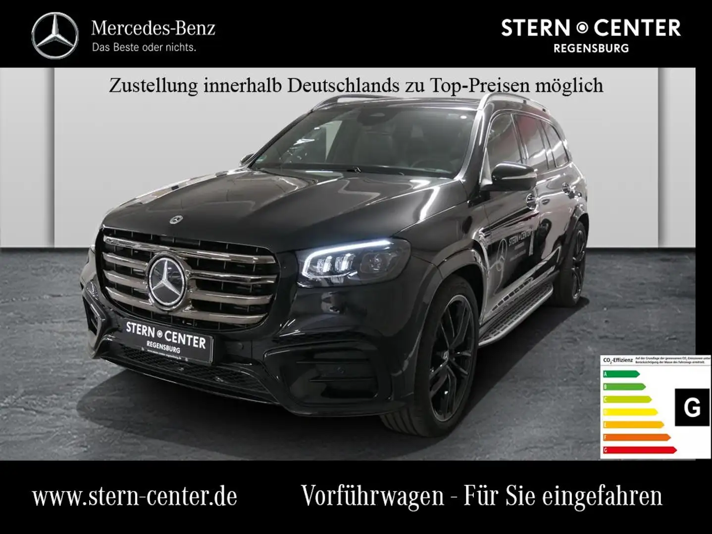 Mercedes-Benz GLS 450 d 4M AMG+DISTRONIC+PANO+AHK+AIRMATIC+HUD Schwarz - 1