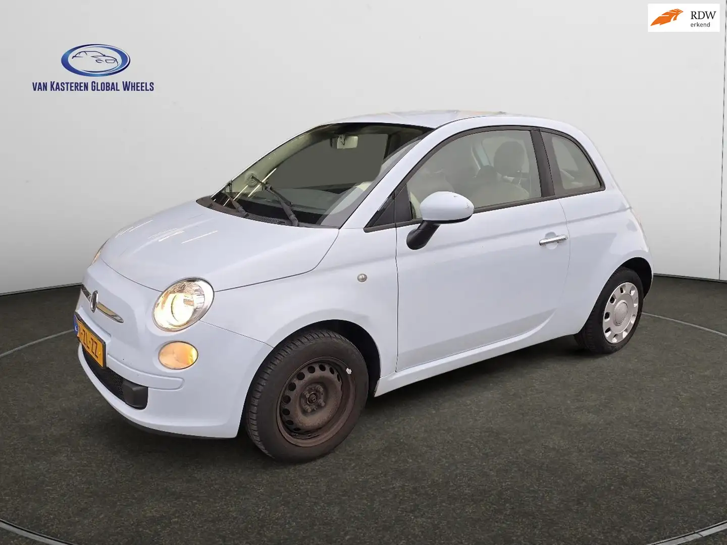 Fiat 500 1.2 Pop Airco Blauw - 1